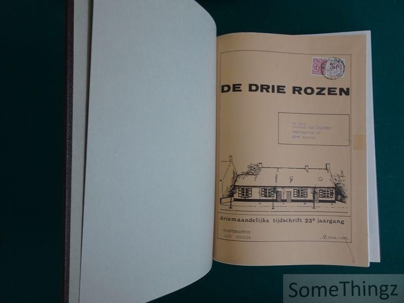 N/A. - De Drie Rozen. Driemaandelijks tijdschrift van de heemkring 'De Drie Rozen', 's-Gravenwezel.  [17 jaargangen.]