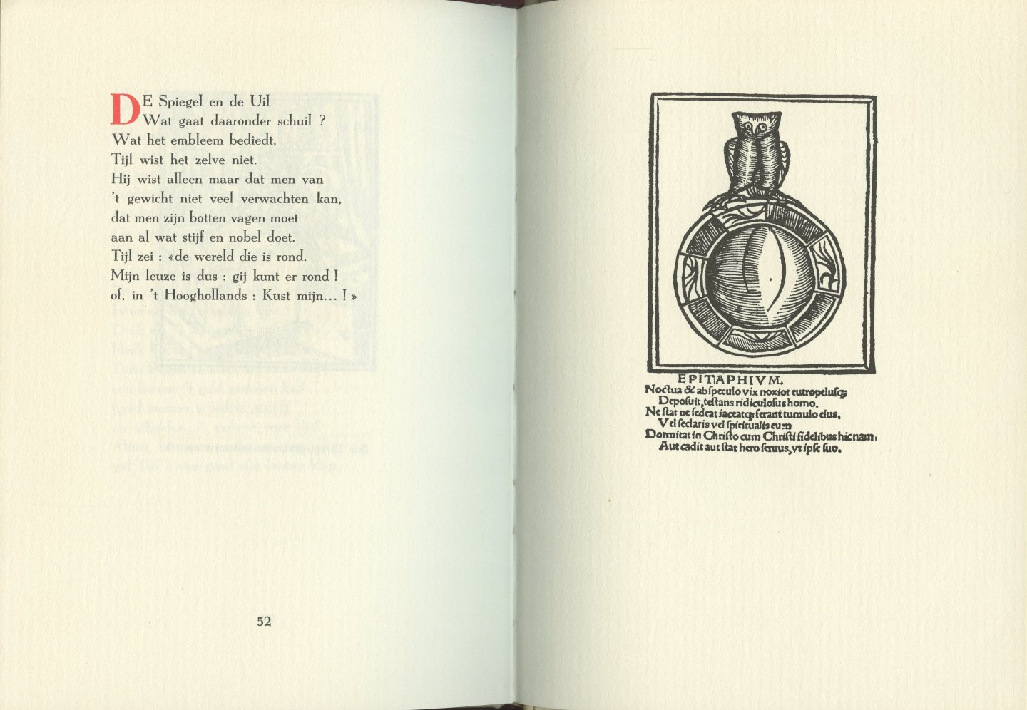 Decorte, Bert - Thijl Ulenspieghel. Gedichten. Met de oorspronkelijke prenten van het oude volksboek (± 1518).