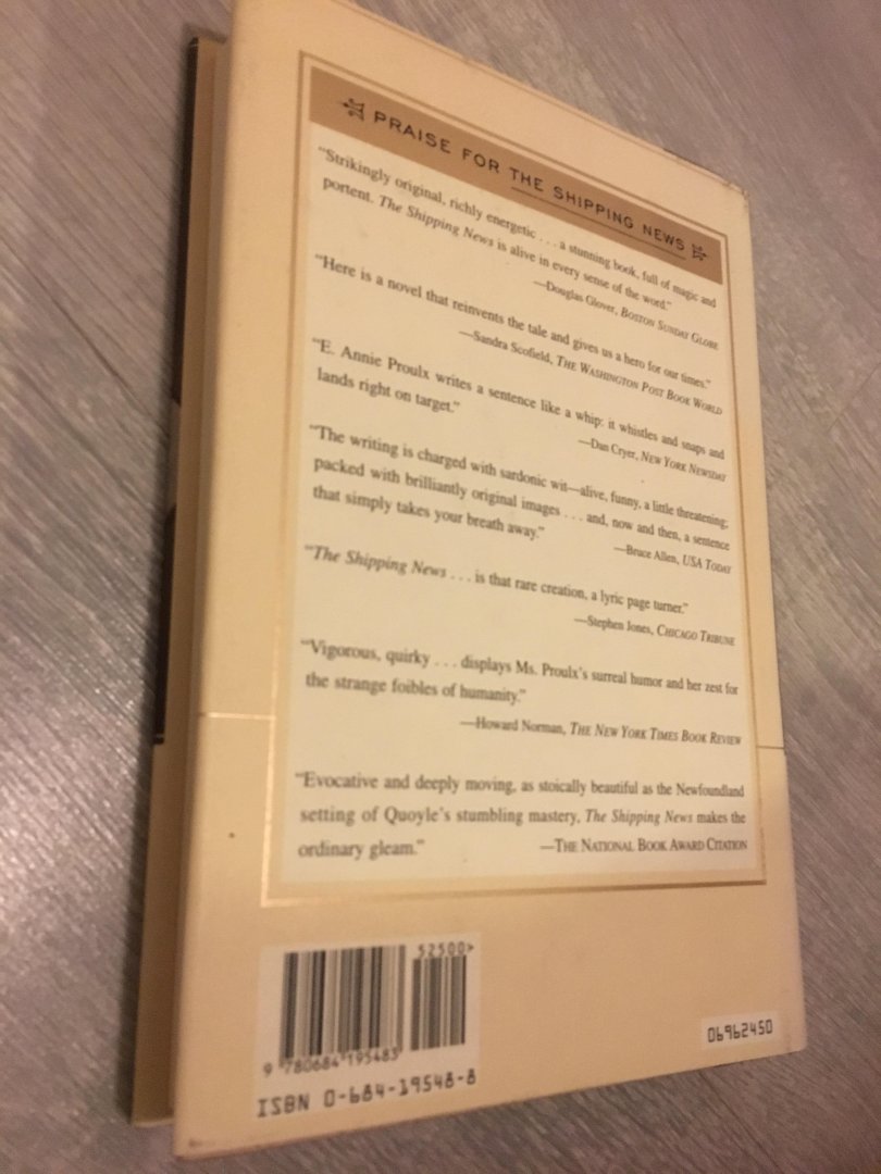 E. Annie Proulx - According Crimes