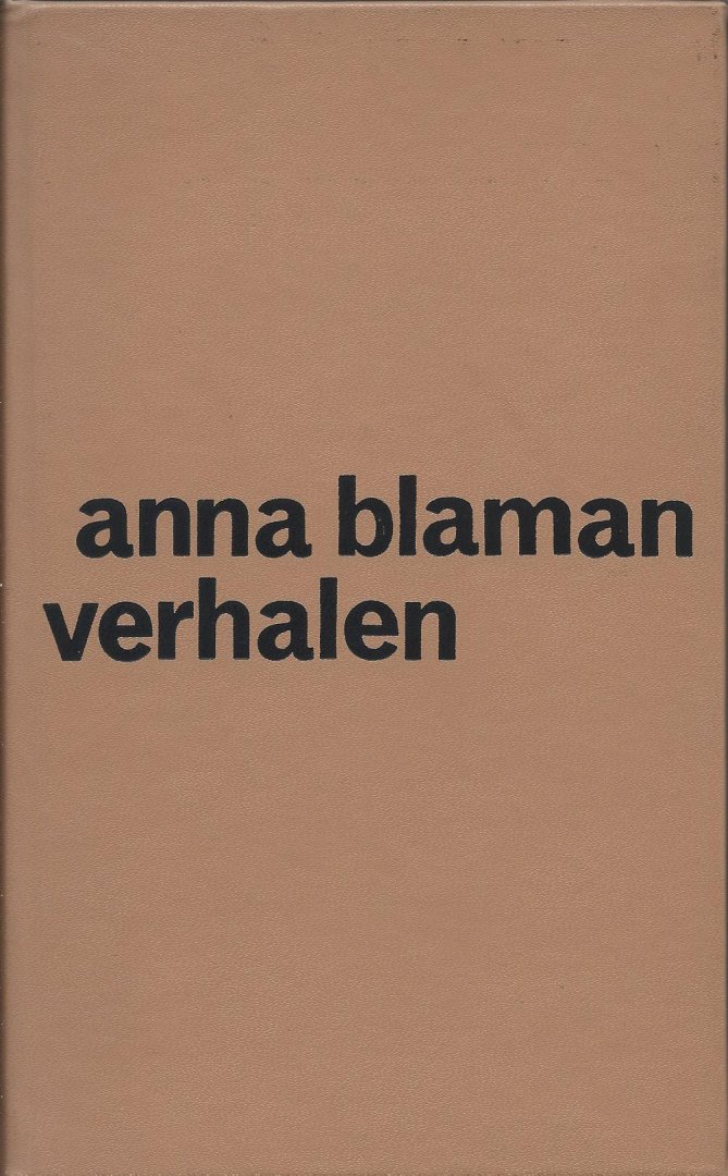Blaman, Anna - Verhalen