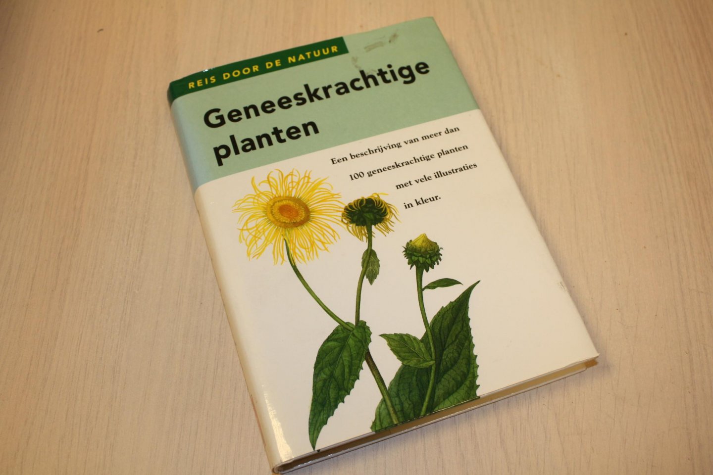 Middel, Anita (red.) - Geneeskrachtige  planten  (kleurenillustraties)