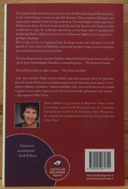 Richler, Nancy - De oorlogsbruid