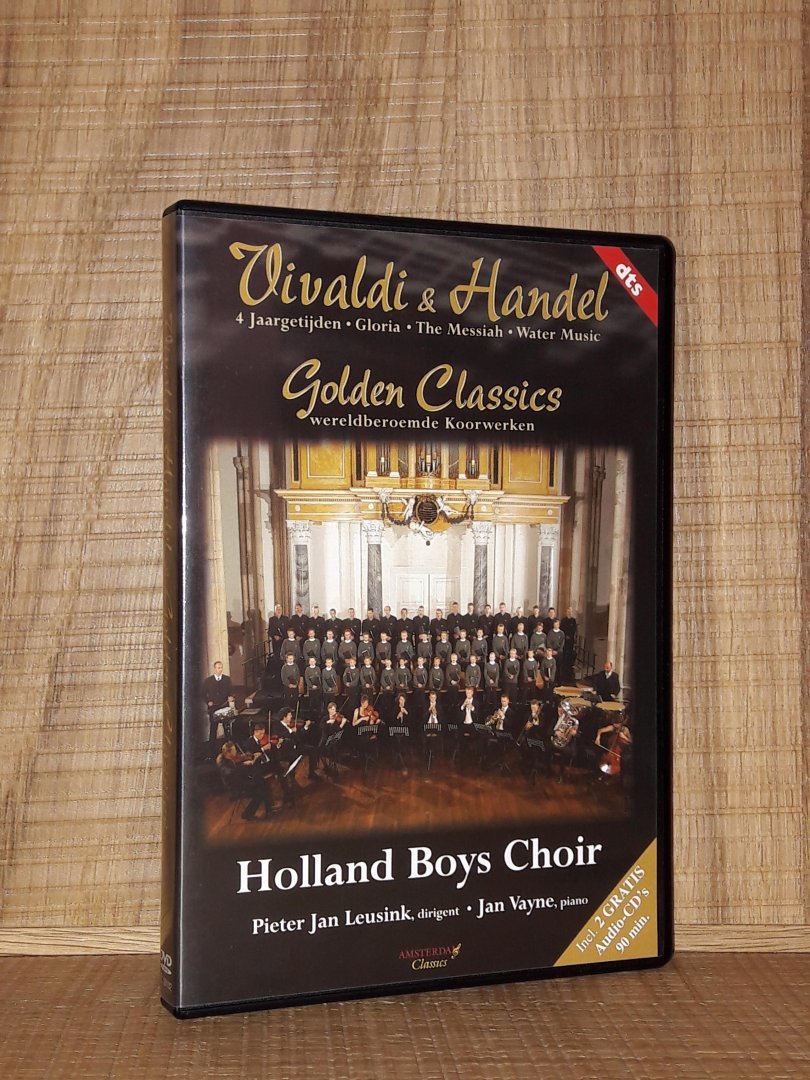 Holland Boys Choir / Leusink, Pieter Jan / Vayne, Jan - DVD+CD: Vivaldi & Händel. Golden Classics