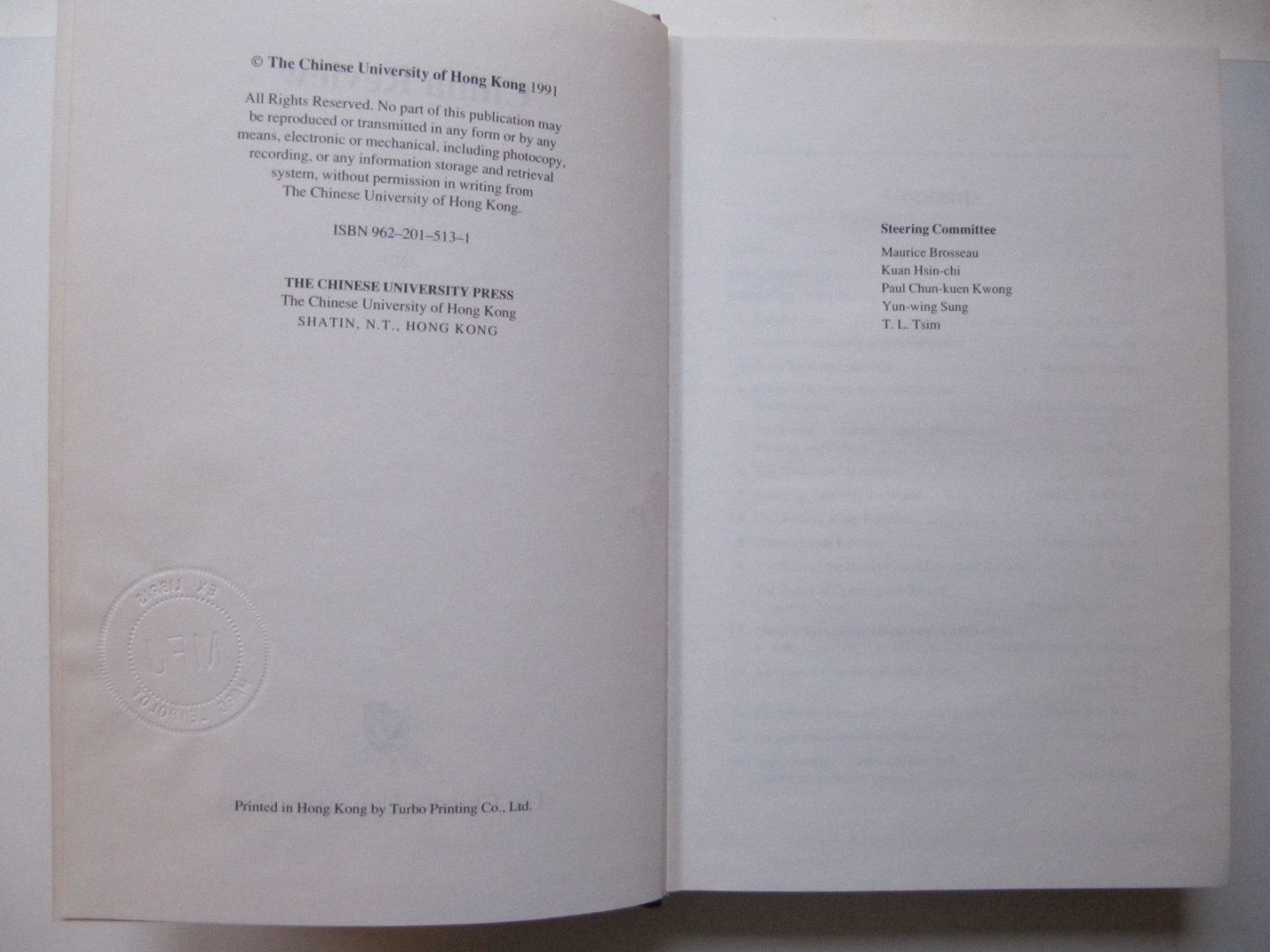 Kuan Hsin-chi and Maurice Brosseau - China Review (1991) -en China Review 1992