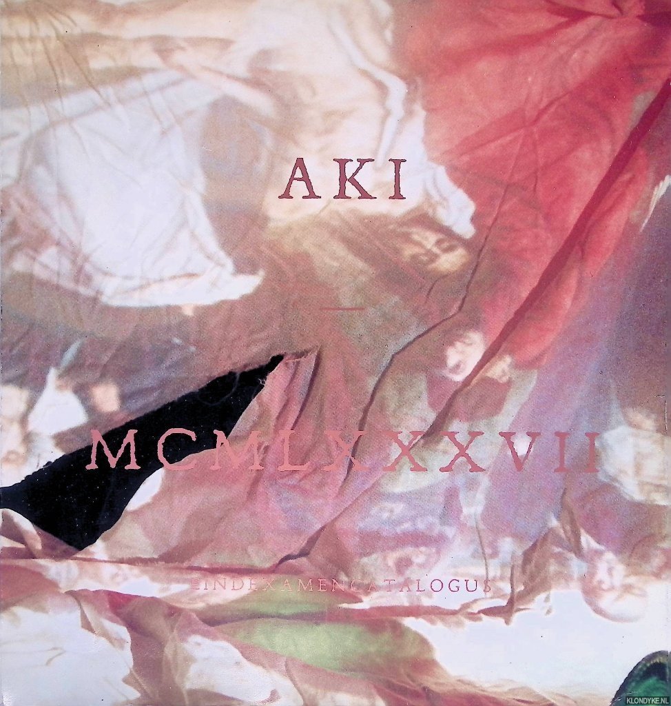 Huismans, Sipke (voorwoord) - AKI: MCMLXXXVII, eindexamencatalogus