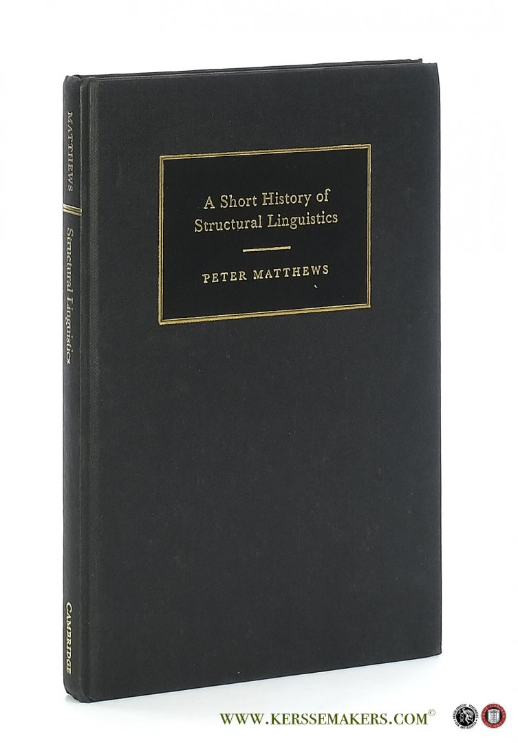Matthews, Peter. - A Short History of Structural Linguistics.