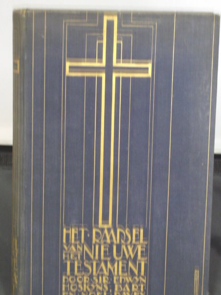 Hoskyns, Edwin ,Bart.en Noel Davey - Het raadsel van het Nieuwe Testament