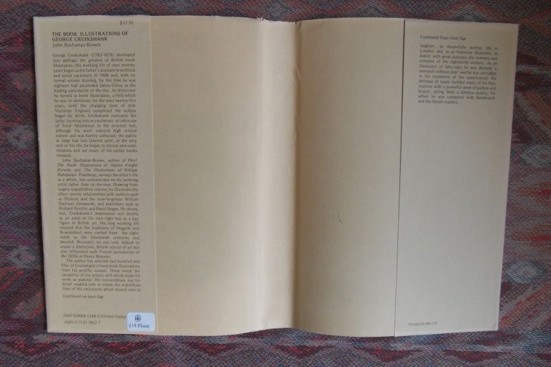 Buchanan-Brown, John. - The Book illustrations of George Cruikshank.