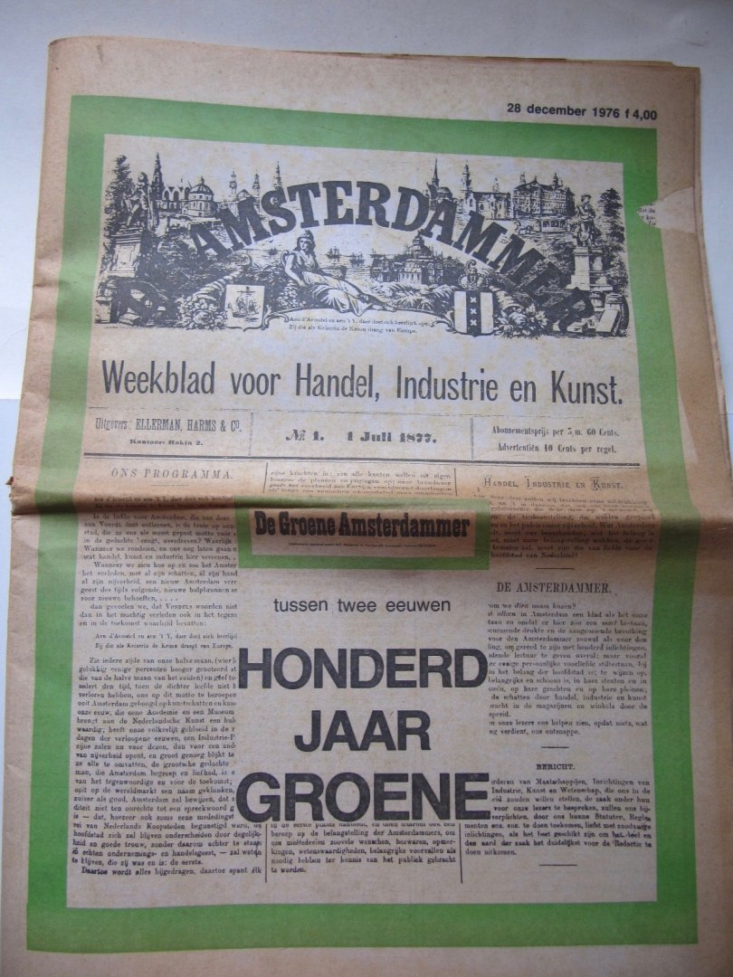 Redactie - De Amsterdammer - Weekblad voor Handel, Industrie en Kunst