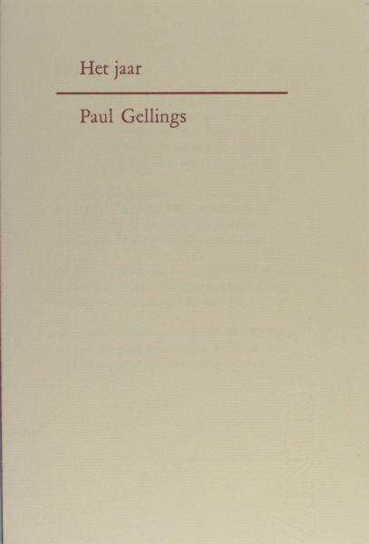 Gellings, Paul. - Het jaar.
