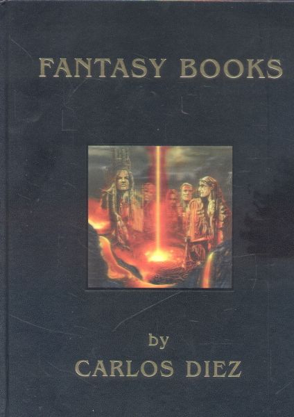 Auteurs (onbekend) - Fantasy Books. Vier titels: 1. The Art of Carlos Catagena. 2. The Art of John Bolton. 3. Steve Fastner & Richard Larson. 4. Carlos Diez.