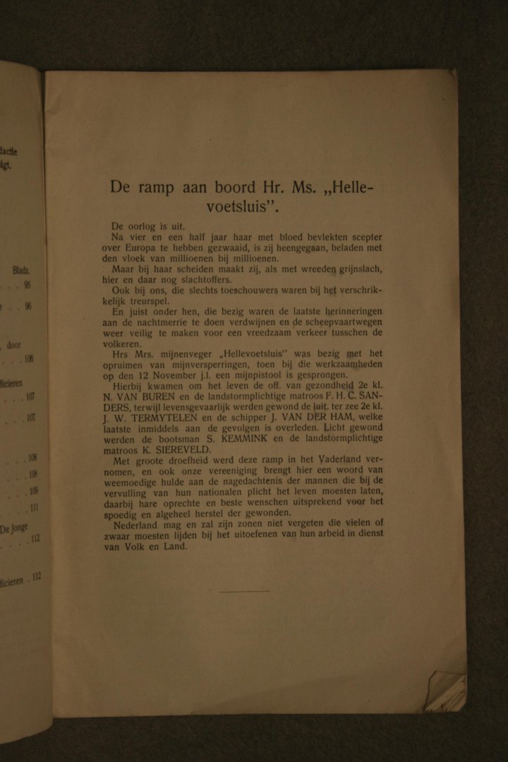 diverse - Koninklijke Nederlandsche Vereeniging Onze Vloot. Aflevering 11-12. 1918