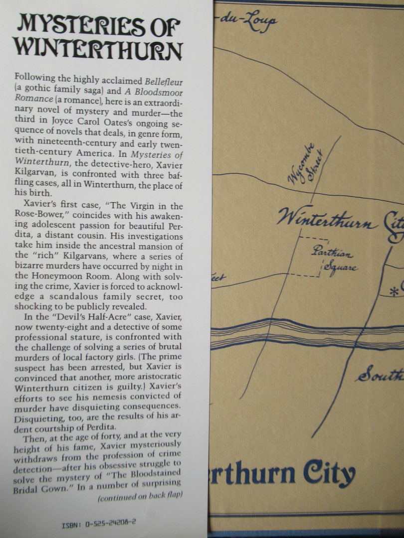 Oates, Joyce Carol - Mysteries of Winterthurn a novel