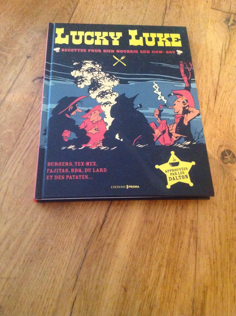 Morris - Lucky Luke Recettes pour bien nourrir son Cow-Boy.