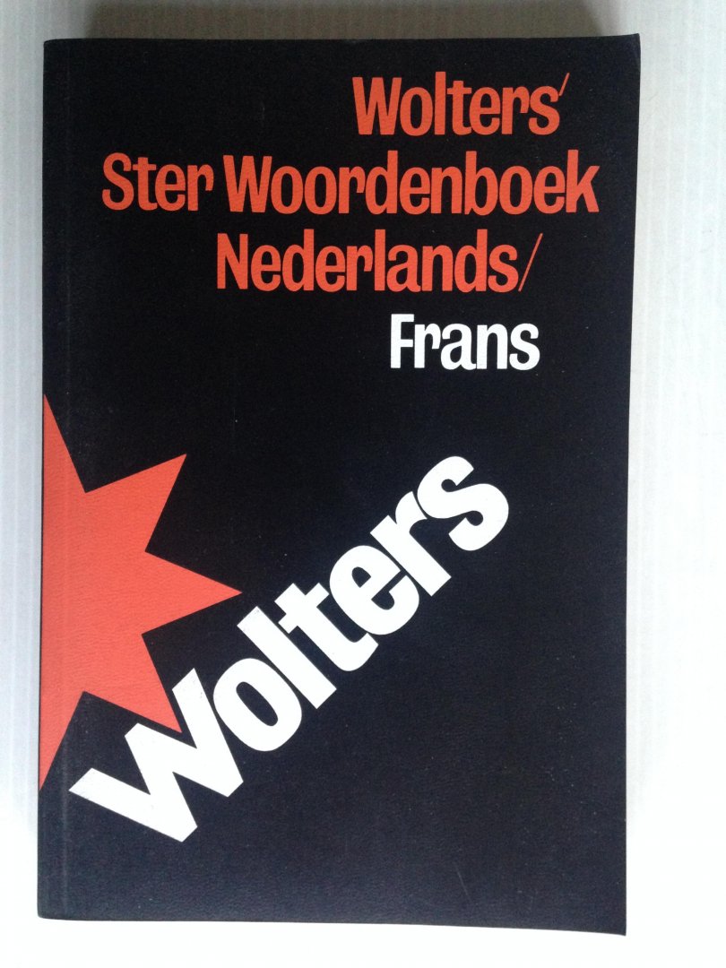  - Wolters Ster Woordenboek Nederlands-Frans