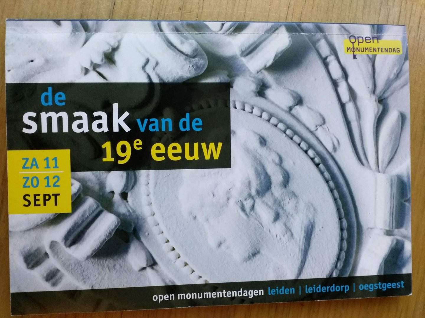 Bergh, Ien van den (Voorzitter Open Monumentendagen) - De smaak van de 19e eeuw(Open Monumentendagen 2010, Leiden, Leiderdorp, Oegstgeest)