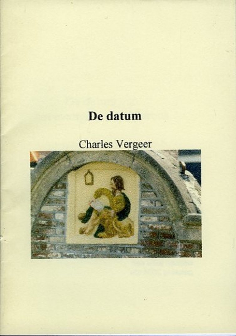 VERGEER, Charles - De datum van het evangelie van Marcus. (nieuwjaarsgeschenk voor 2004)