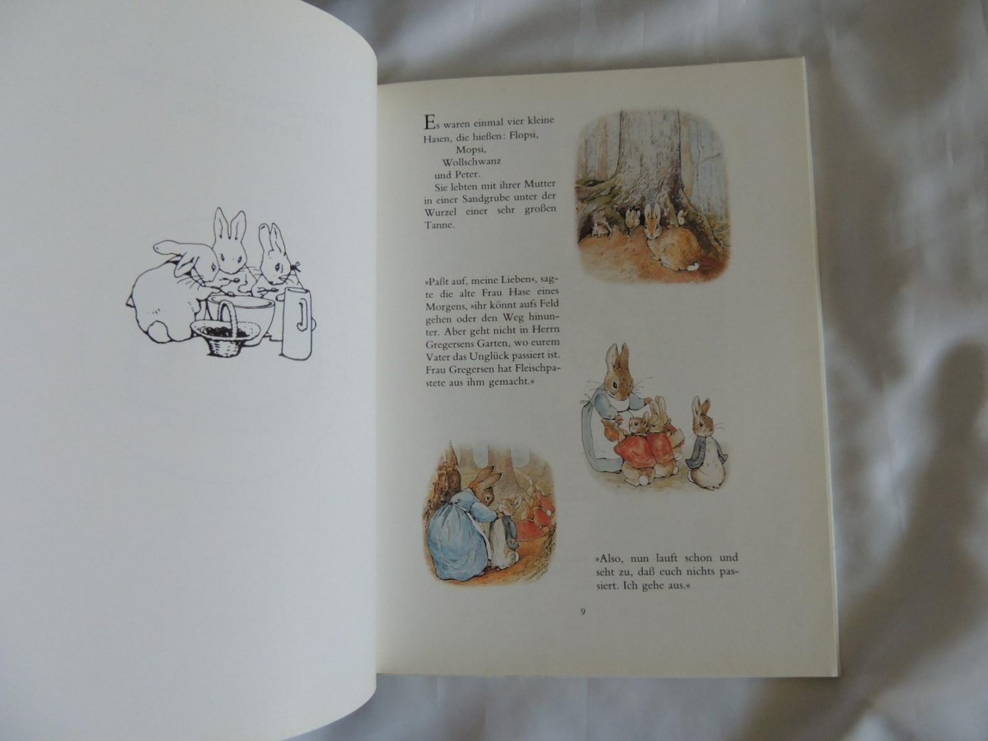 Potter, Beatrix - Die gesammelten Abenteuer von Peter Hase - Der Band enthält die Geschichte von Peter Hase, Benjamin Kaninchen, den Flopsi Kaninchen und von Herrn Gebissig