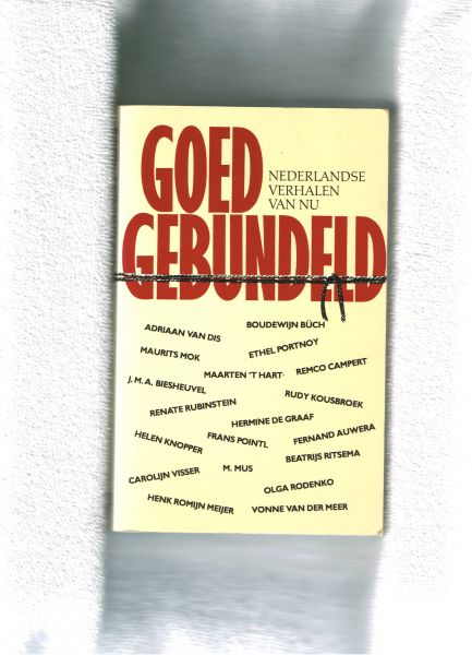 Dis van Adriaan - Goed gebundeld   1985. . Nederlandse verhalen van nu.