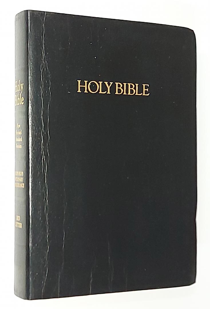 BIJBEL ENGELS NRSV - Holy Bible New Revised Standard Version with Study Helps, Dictionary, Concordance (red letter edition)