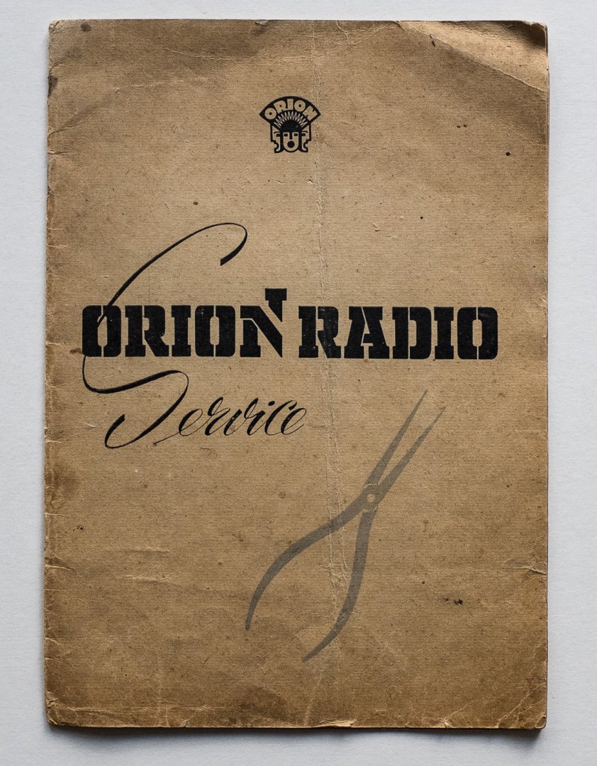  - Orion Radio Service - Rundfunkempfänger " Orion 330 "