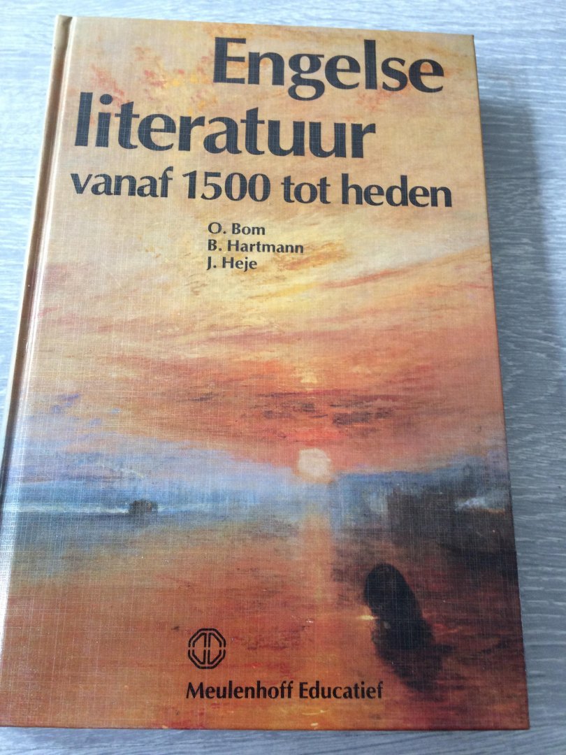 Bom - Engelse literatuur vanf 1500 tot heden / druk 1