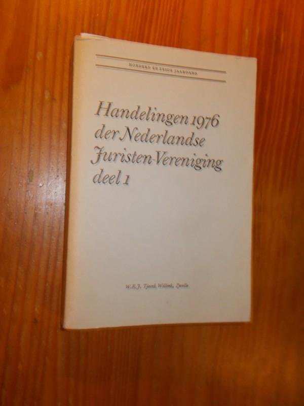 RED.- - Handelingen 1976 der Nederlandse Juristen-Vereniging.