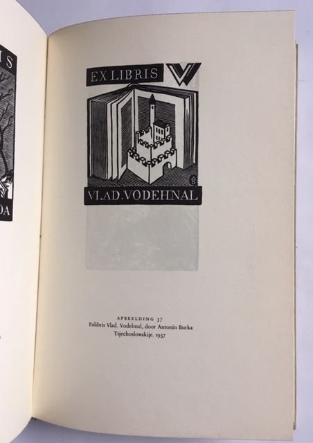 Schelling, H.G.J. - Met Burijn en Guts; Honderd hedendaagsche in hout gesneden exlibris en gelegenheidsgrafiek uit binnen- en buitenland