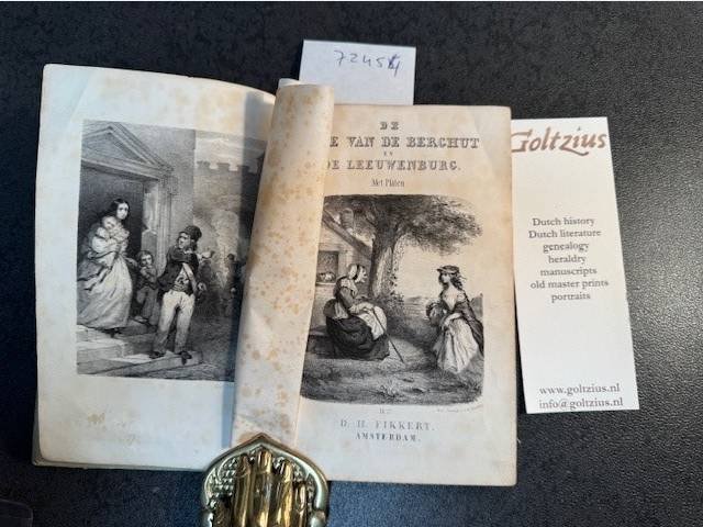 FIKKERT, D.H., - De oude van de berghut en De Leeuwenburg. Twee verhalen.