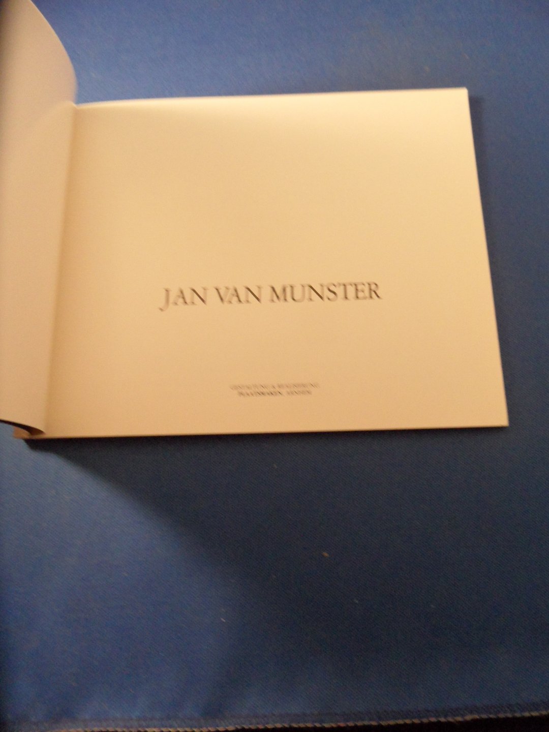 Munster, Jan van - Jan van Munster: Energie objecten. Zeichnungen. Tekeningen