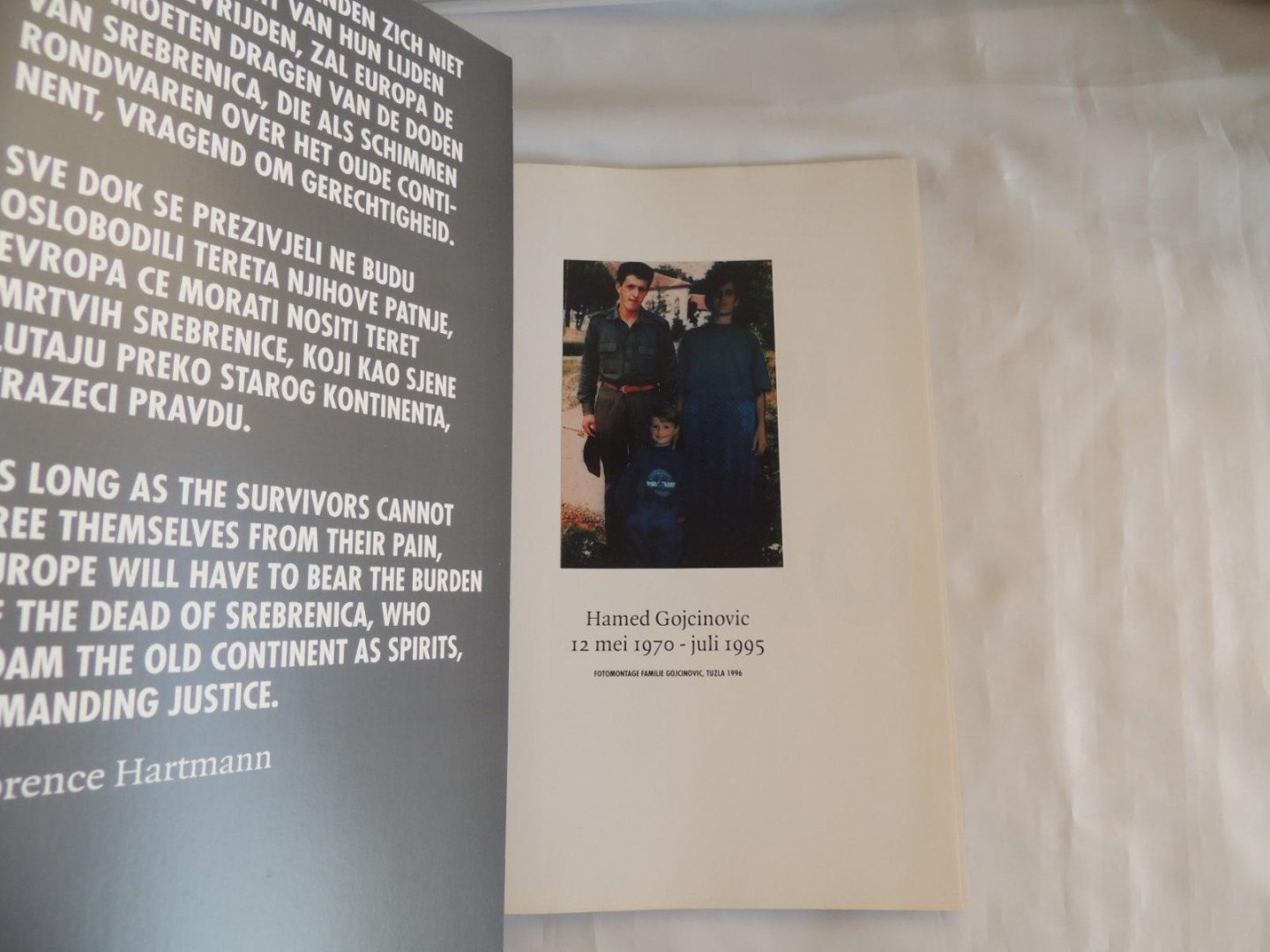 Woerkom, Jehanne van - Hij is niet gekomen. He hasn't come.  On nije dosao. Document Srebrenica voor Edis
