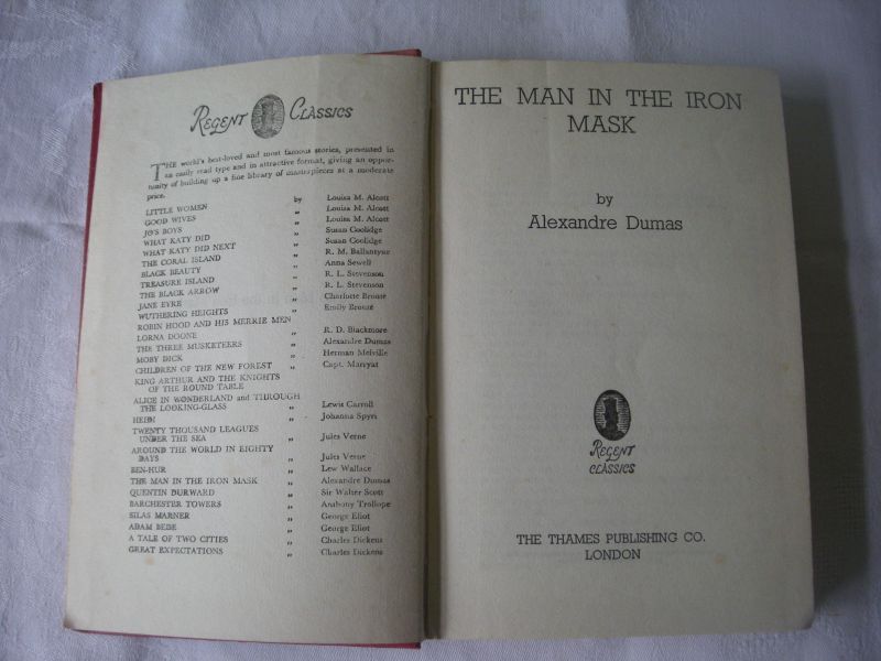 Dumas, Alexandre - The Man in the iron Mask