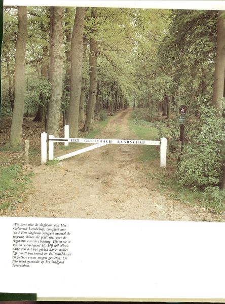 Snijders, Rien en Dansen, Koos met pentekeningen van Marius Kolvoort - Het Geldersch Landschap 1929-1989 ..60 jaar bescherming van natuur en cultuur [1929 - 1989] pentekeningen van Marius Kolvoort