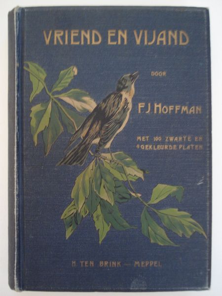 Hoffman, F.J. - Vriend en Vijand : Met 100 zwarte en 9 gekleurde platen.