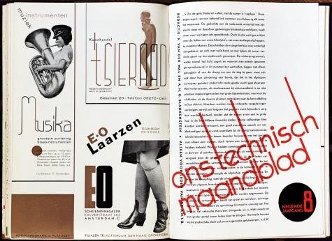 (BLANKENSTEIN, A.H.G., & F. van der WAL (red.) - Ons technisch tijdschrift. 9e en 10e jaargang. (2 delen).