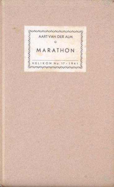 Alm, Aart van der (=N.A. Donkersloot). - Marathon.