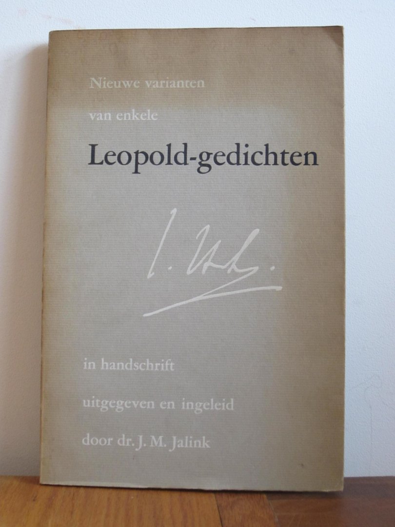 Jalink, J.M. - Leopold-gedichten