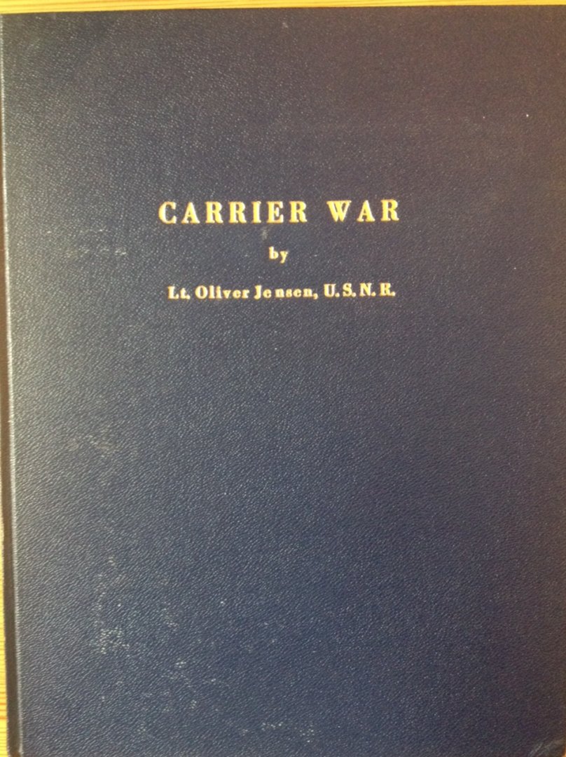 Jensen, O. Lt. USNR - Carrier war