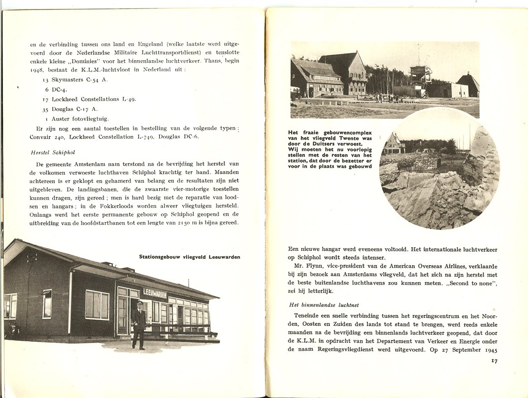 Viruly, A.Inleiding. Dr.Plesman - Luchtvaart ... Welvaart! - Holland bouwt op.