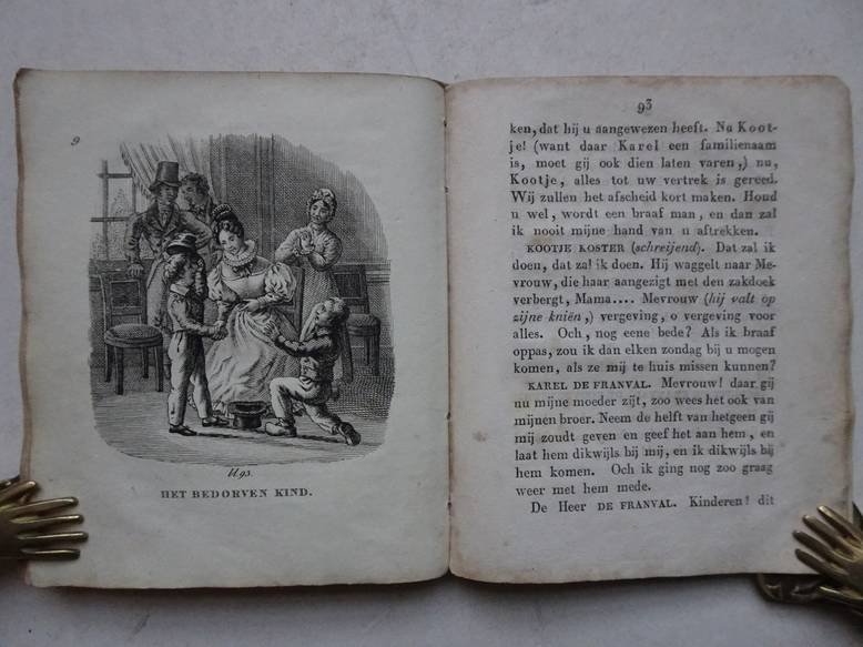 N.n.. - Almanak voor de jeugd voor 1834.