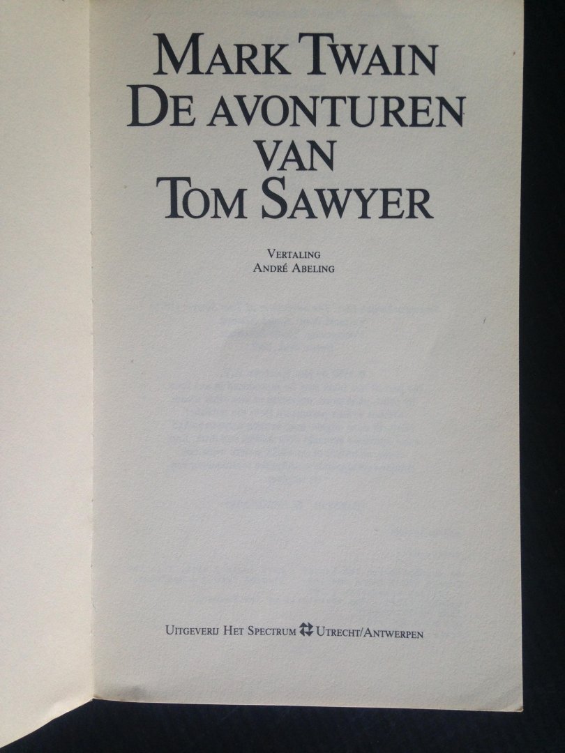 Twain, Mark - De avonturen van Tom Sawyer