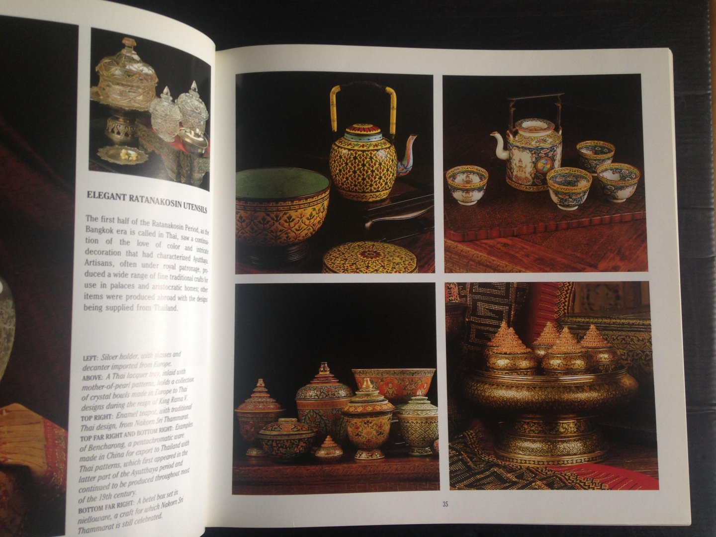 Invernizzi Tettoni, L. & W. Warren - Living in Thailand, Traditional and Modern Homes and Decoration