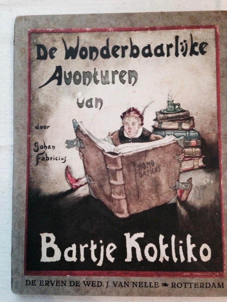Fabricius, Johan - De wonderbaarlijke avonturen van Bartje Kokliko, eerste deel