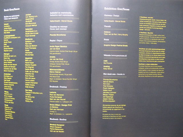 Marcel Sloots - Grey Tones, Steden en ontwerpers