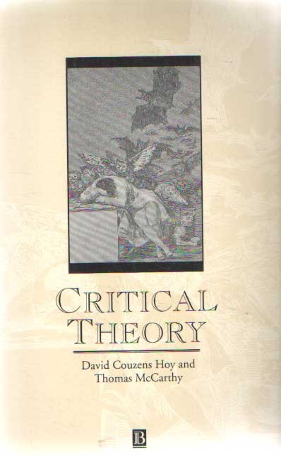 Hoy, David Couzens & Thomas McCarthy - Critical Theory
