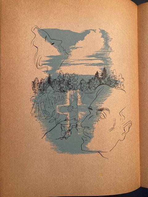 Rilke, Rainer Maria - Vergezichten. Een bundel vertellingen vertaald door F.W. van Heerikhuizen en verlucht door Ria Exel