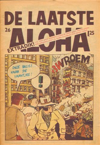 Diverse auteurs - Aloha, 1974 nr. 26, Dutch underground magazine,  laatste nummer, extra dik met o.a. AART CLERKX (COVER + STRIP)/PETER MULLER/WILLEM DE RIDDER, zeer goede staat