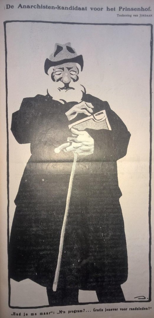 [Jong, A.M. de] (hoofdredactie) & Albert Hahn [jr.]/Leendert Jordaan/Tjerk Bottema/George van Raemdonck e.a. (beeld) - De Notenkraker, [Politiek-Satiriek Weekblad], Zondagsblad van Het Volk - Dagblad van de Arbeiderspartij. Jaargang 15, (1921)