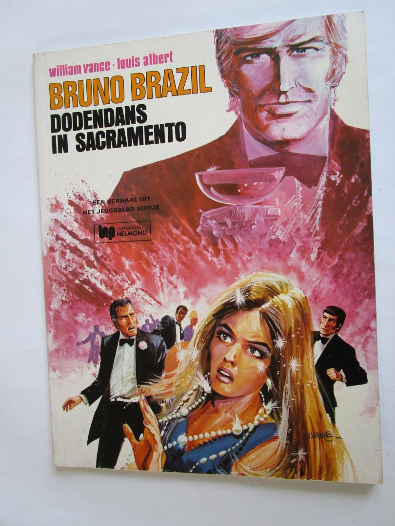 Vance, William; Louis, Albert - Dodendans in Sacramento   - Bruno Brazil -  (verhaal uit jeugdweekblad Kuifje)