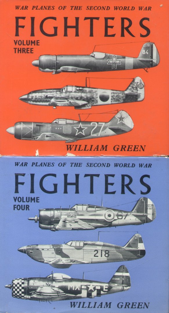 Green, William - War planes of the second world war (5 delen: Fighters + Flying Boats)